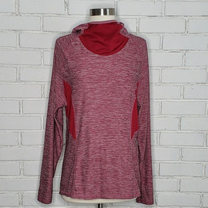 [C9 by Champion] Pink Duo-Dry Cowl Neck Pullover